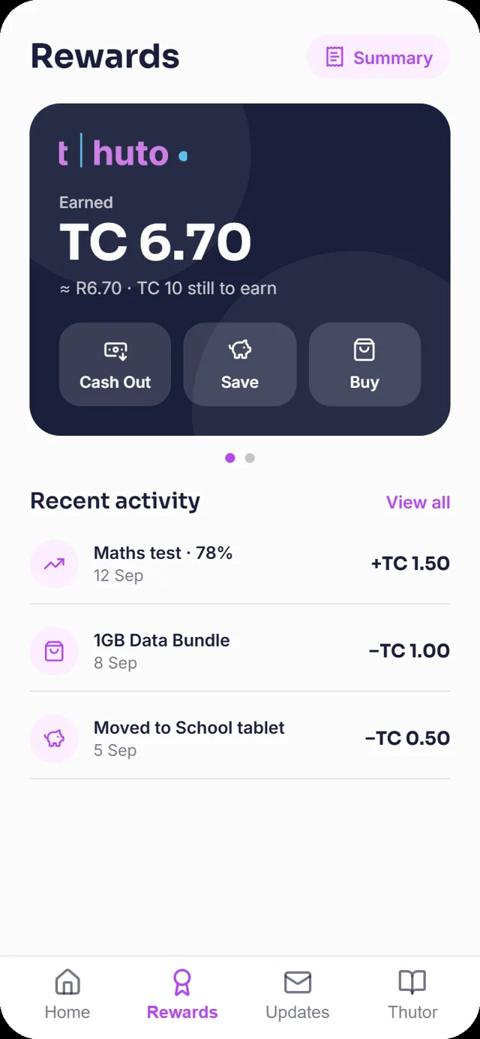 Rewards wallet